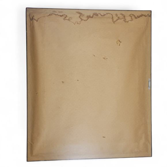 Rare Vintage Crewel Table Scape Art Handmade Embroidery Needlework Fine Detail - Picture 9 of 9